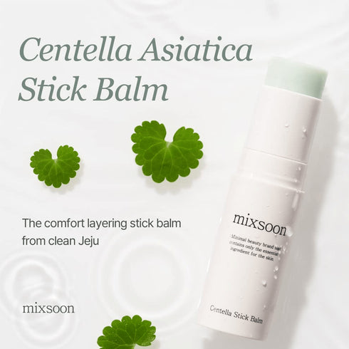 Mixsoon Centella Asiatica Stick Balm Experimentați atingerea liniștitoare a balsamului Centella Stick de la Mixsoon, răspunsul unui brand de frumusețe minimalist pentru o piele calmă și reparată. Infuzat cu puternicul extract de Centella Asiatica, acest balsam stick ușor de călătorit este o modalitate convenabilă de a oferi îngrijire țintită pentru zonele sensibile sau iritate. Formula sa delicată este perfectă pentru aplicarea din mers, oferind o barieră care hrănește procesul natural de vindecare a pielii